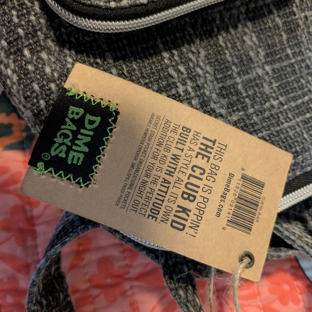 DIME BAGS Club Kid Mini Backpack - Secret Pocket! - Picture 4 of 8